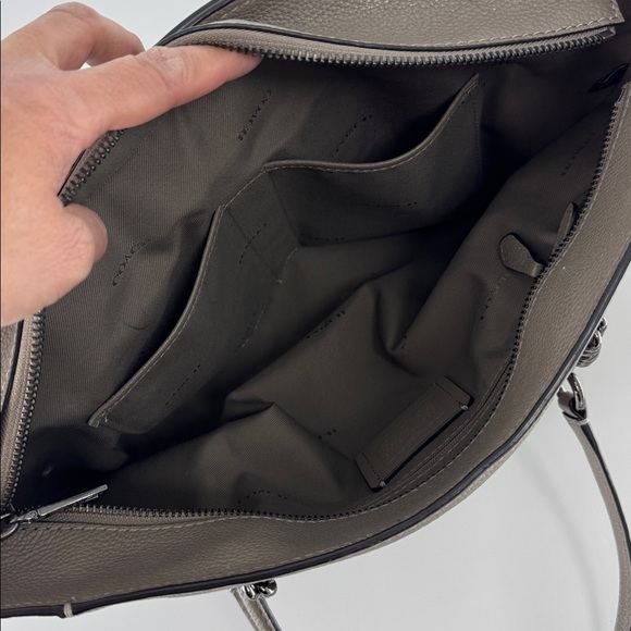 Coach Women’s Gray with a hint of Brown Leather Tote Bag
EUC - Picture 14 of 17